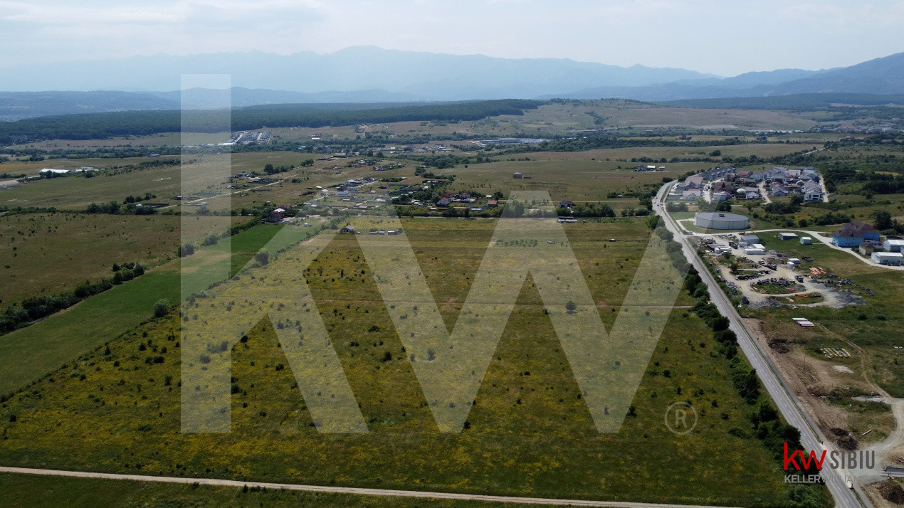 Teren intravilan 5100 mp, Cisnadie - ideal pentru investitie 