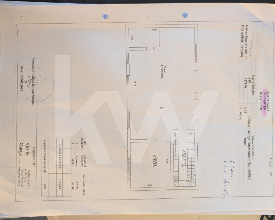 Apartament la casa zona Turnisor!