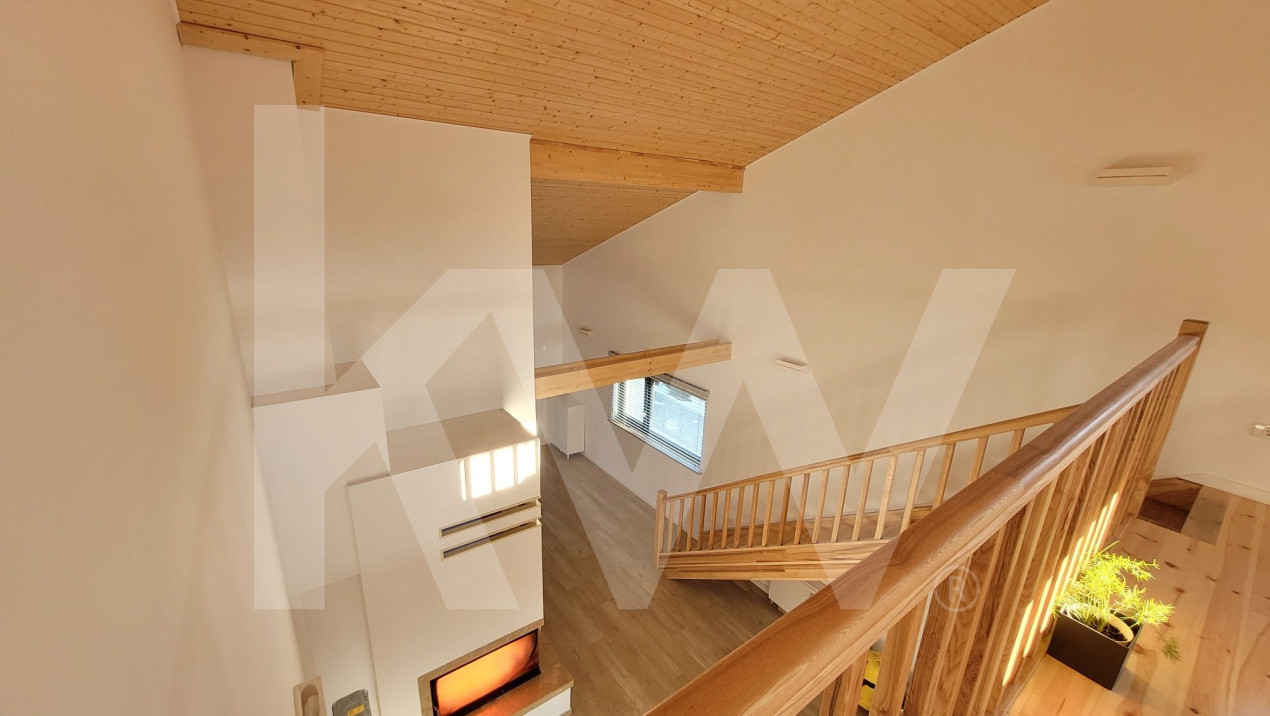 Casă modernă de închiriat, cu garaj generos – Tocile, Sadu