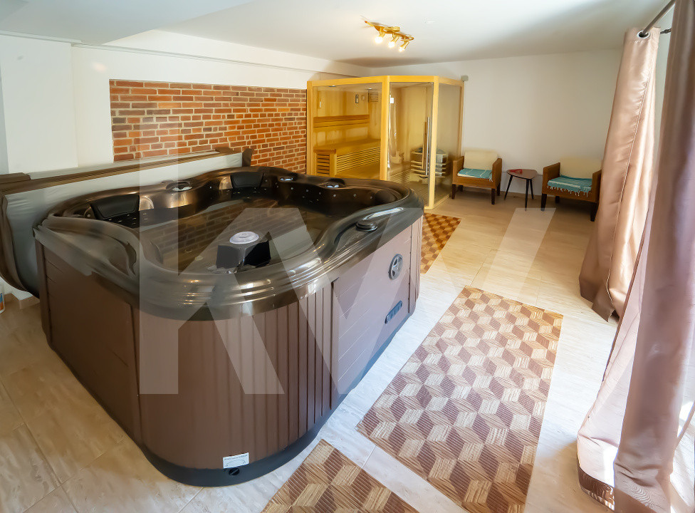 Vila exclusivista cu piscina si panorama de vis Cisnadioara