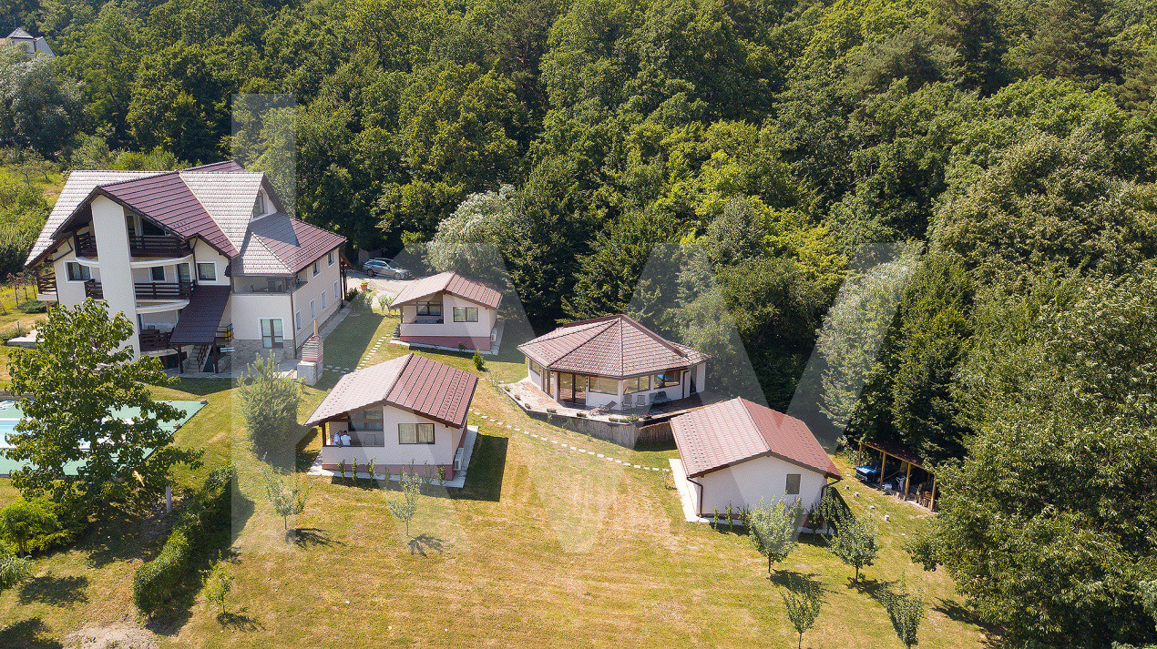 4 Casute de vacanta cu teren de 2000 mp liberi Cisnadioara