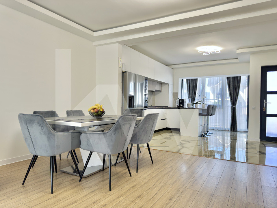 Casă tip duplex cu 4 camere | Teren 200 mp | Cristian – Sibiu