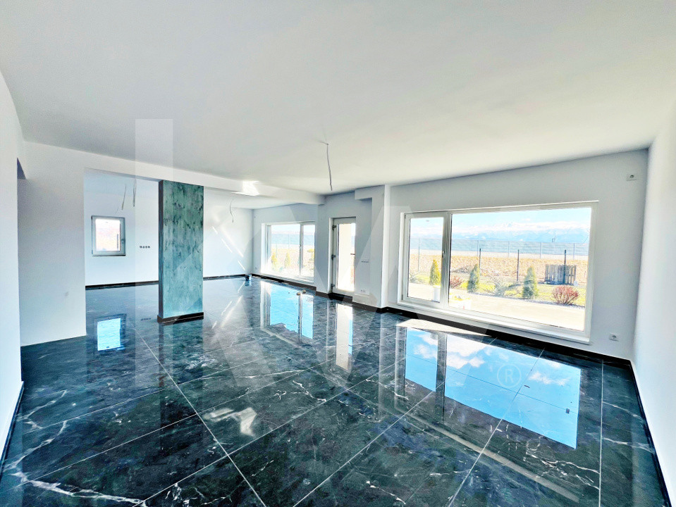 Casă Individuală modernă 4 cam–Teren 815 mp.SU 201 mp. Șelimbăr-Sibiu