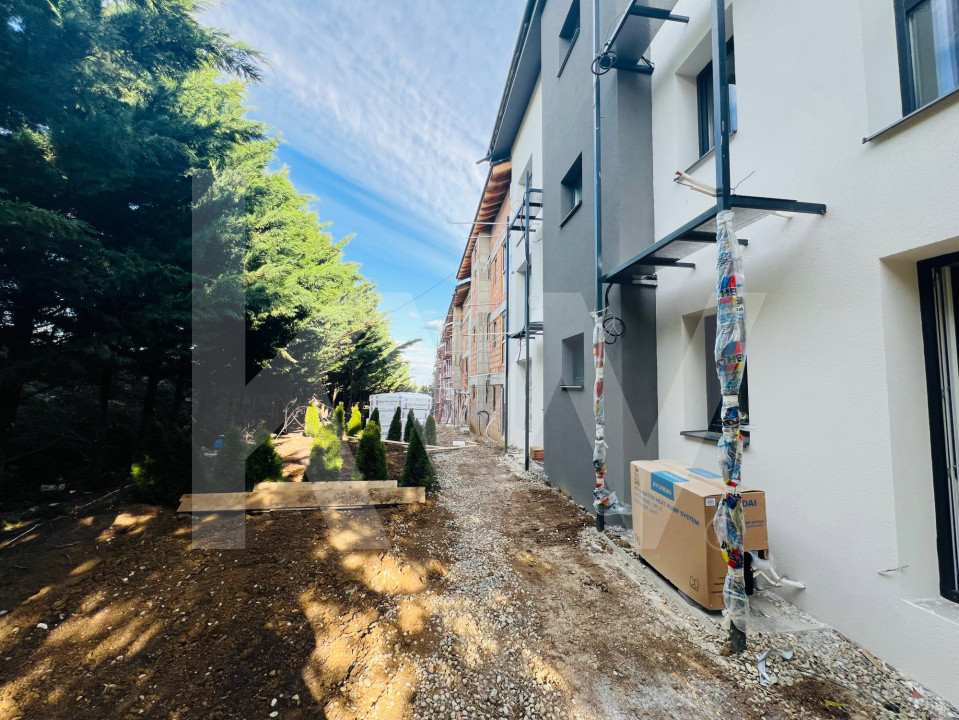 Apartament 3 camere, două băi, curte 50 mp -Natura la tine acasă! Cristian-SiBiU