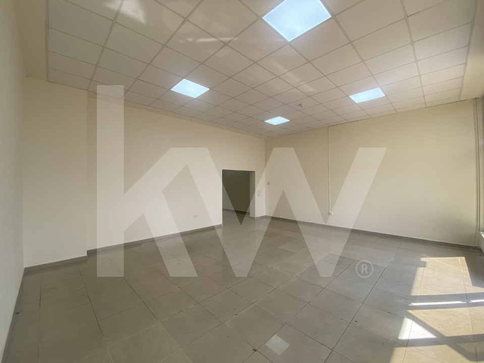 Spatiu comercial de inchiriat 132mp stradal 2 camere Turnisor Sibiu