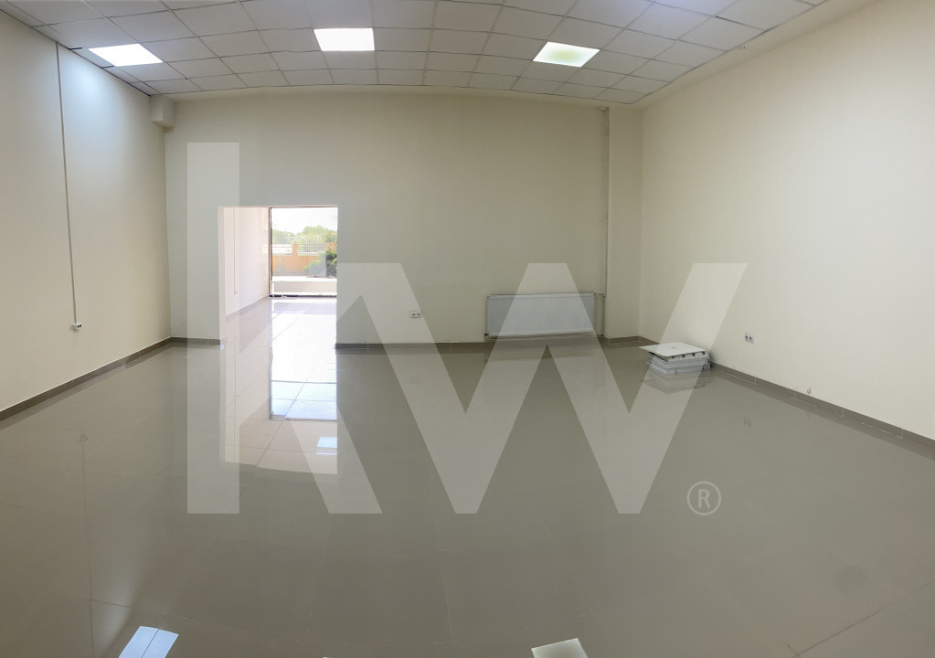 Spatiu comercial de inchiriat 132mp stradal 2 camere Turnisor Sibiu