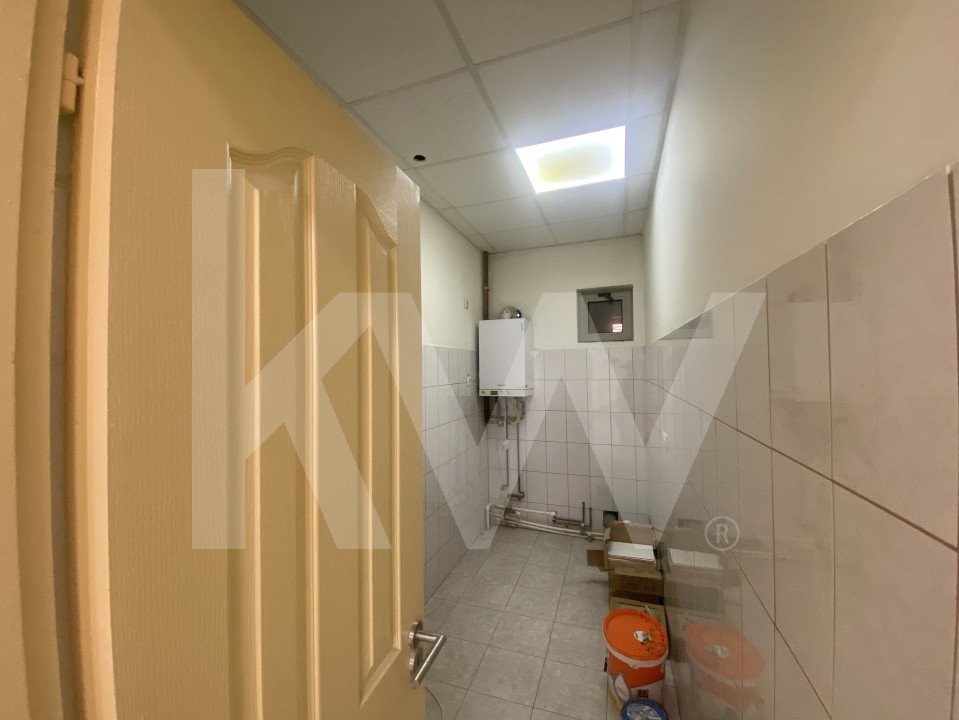 Spatiu comercial de inchiriat 132mp stradal 2 camere Turnisor Sibiu