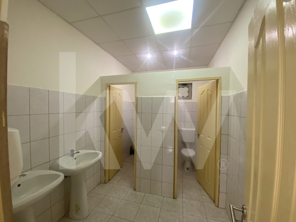 Spatiu comercial de inchiriat 132mp stradal 2 camere Turnisor Sibiu