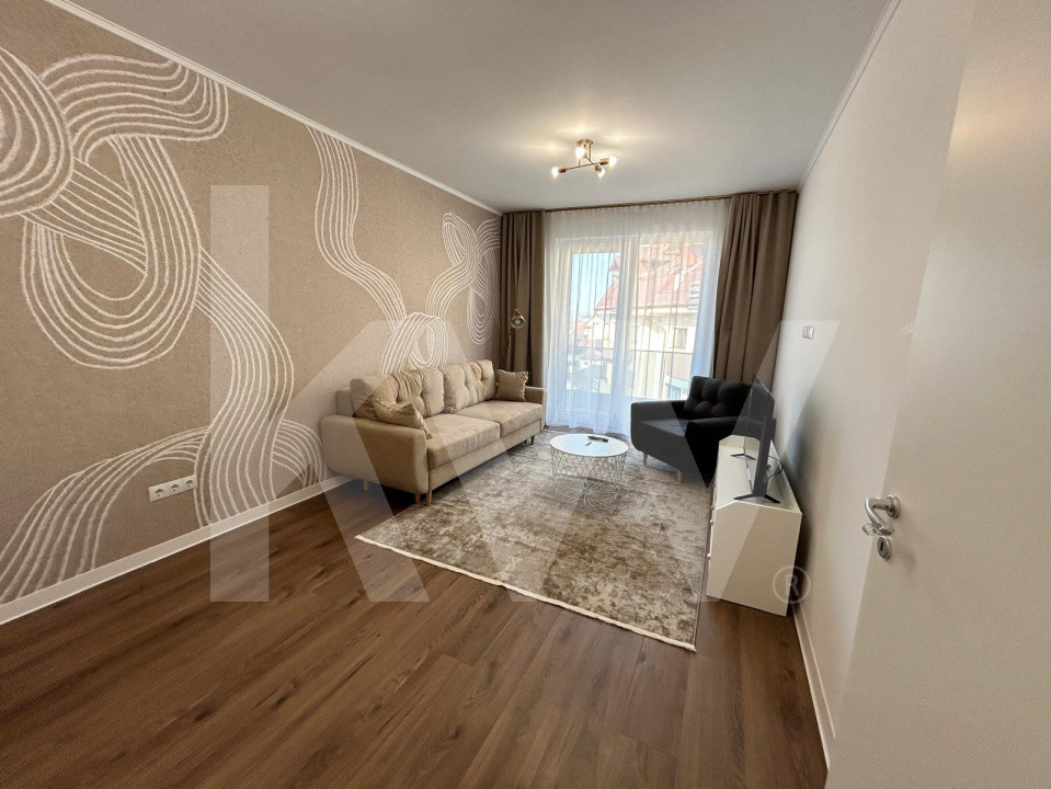 Apartament de închiriat – 2 camere, mobilat modern, în bloc nou cu garaj subtera
