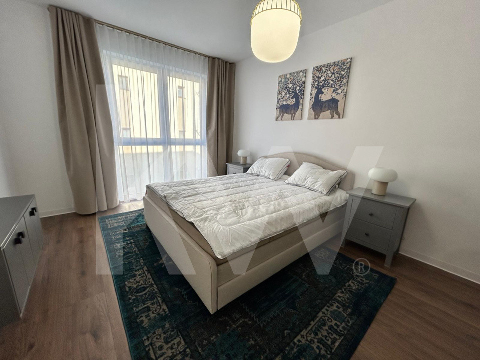 Apartament de închiriat – 2 camere, mobilat modern, în bloc nou cu garaj subtera