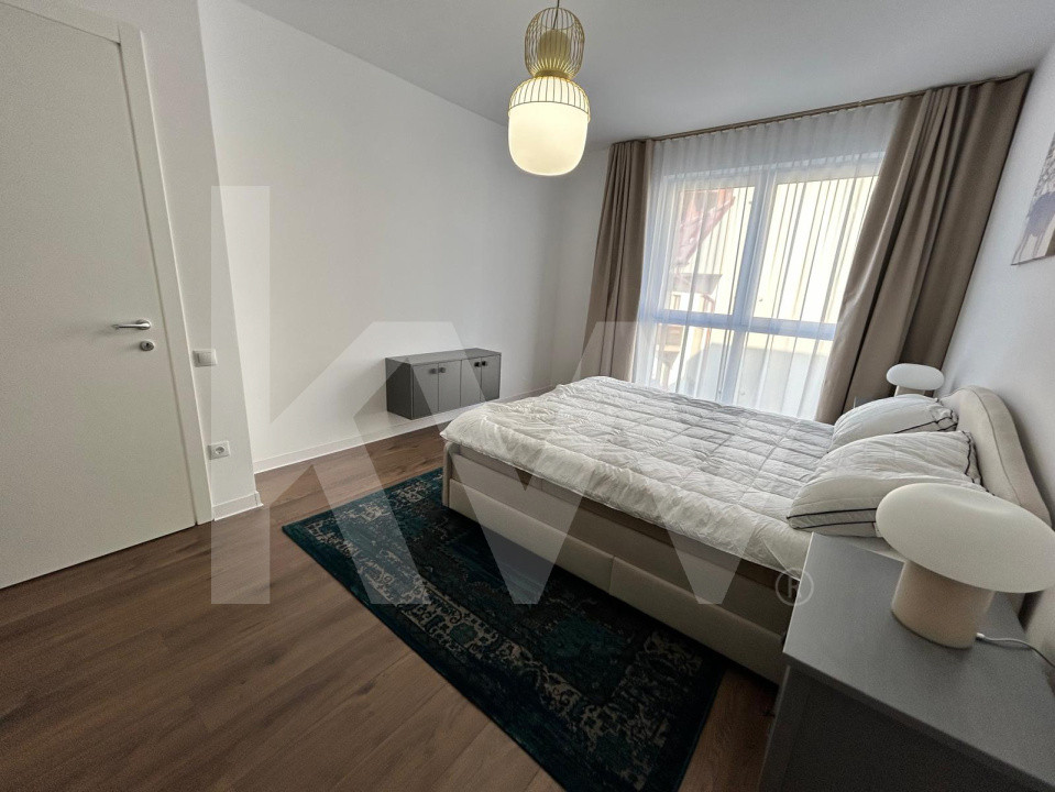 Apartament de închiriat – 2 camere, mobilat modern, în bloc nou cu garaj subtera