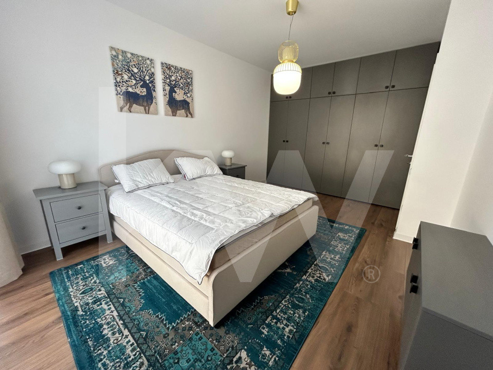 Apartament de închiriat – 2 camere, mobilat modern, în bloc nou cu garaj subtera