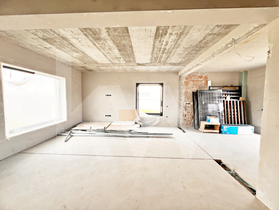 De vânzare casă tip duplex cu garaj în Selimbăr, Sibiu – construcție premium 