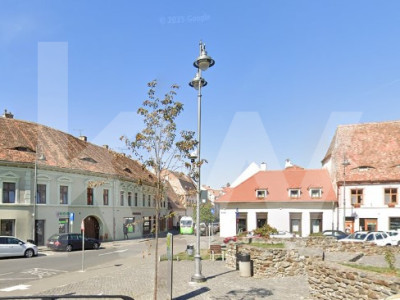 Spatiu comercial stradal 136mp Central Istoric Sibiu preluare chirias