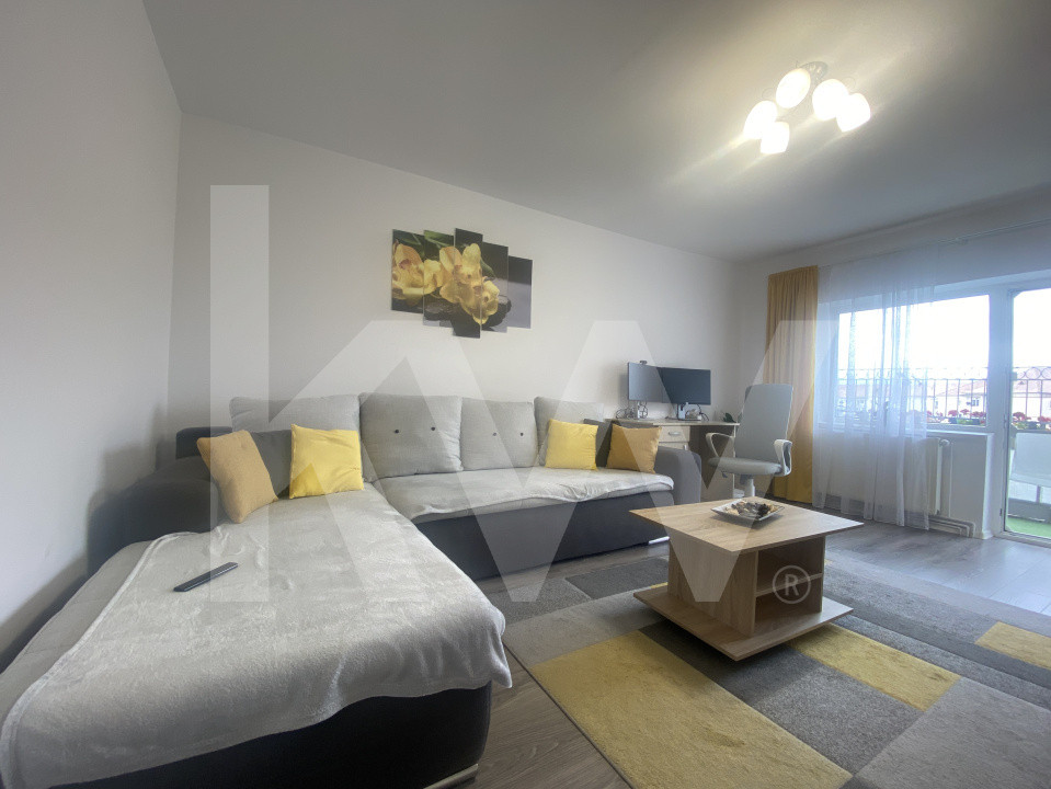 Apartament 3 camere vanzare Mobilat Utilat 76mpu zona Strand Sibiu