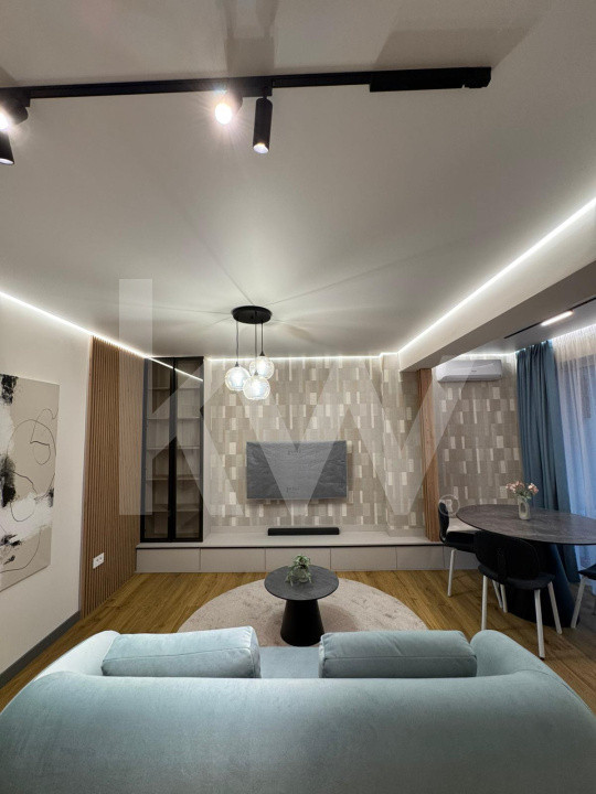 Apartament nou de închiriat - 2 camere - modern, elegant și complet utilat