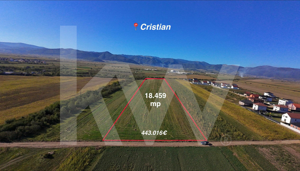 Teren de Vânzare – 18.459 mp cu Potențial de Investiție! Cristian- Sibiu