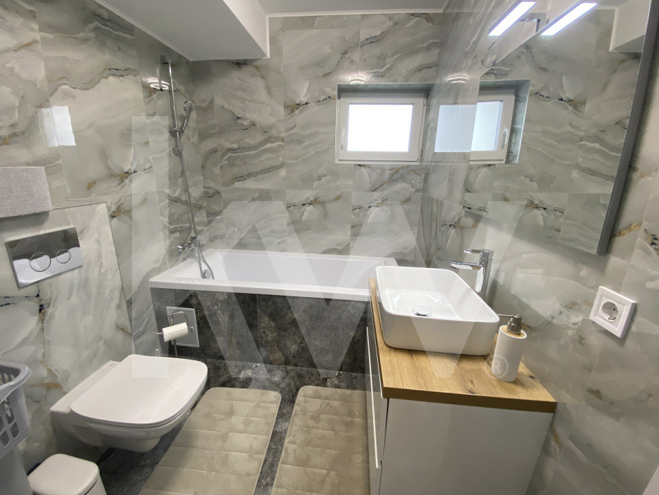 Casa moderna 4 camere 2 bai prima inchiriere zona Selimbar Sibiu