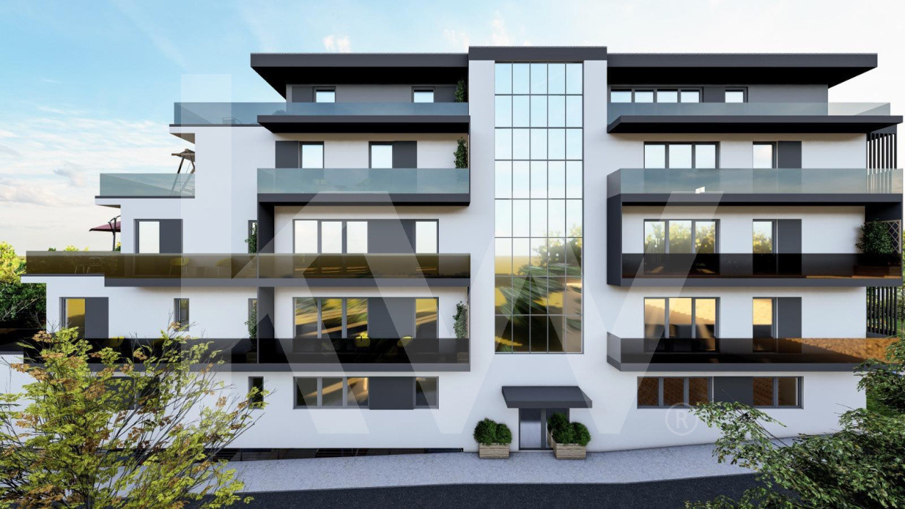 Teren de vanzare cu autorizatie bloc  22 apartamente cu terase - Sibiu