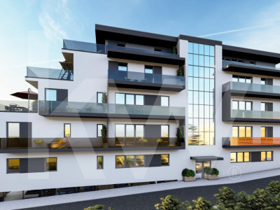 Teren de vanzare cu autorizatie bloc  22 apartamente cu terase - Sibiu