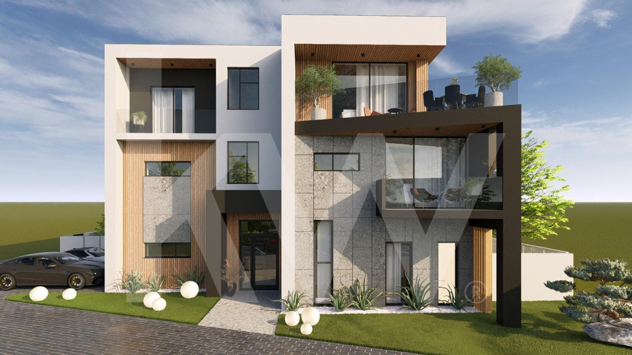 Apartament modern 4 camere 4 bai ultrafinisat teren 174mp Arhitectilor