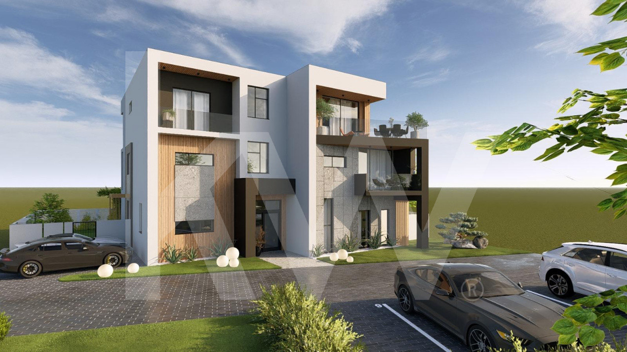 Apartament modern 4 camere 4 bai ultrafinisat teren 174mp Arhitectilor