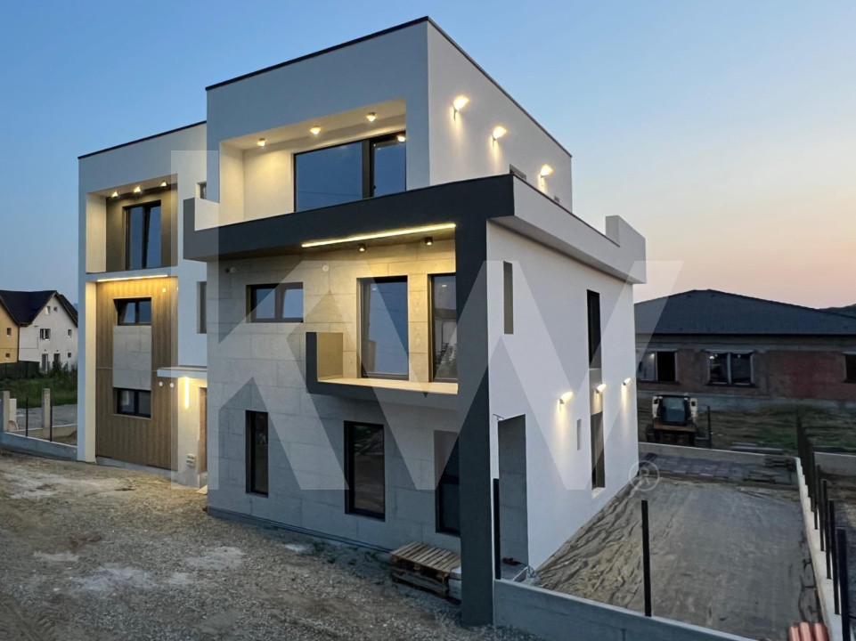 Apartament premium modern 4 camere 4 bai - teren de 200mp Arhitectilor