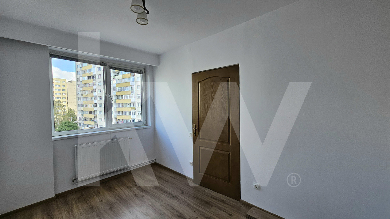 Apartament 2 camere cu geam la baie, 38,6 mpu, renovat 2025, Scoala nr. 6  Sibiu