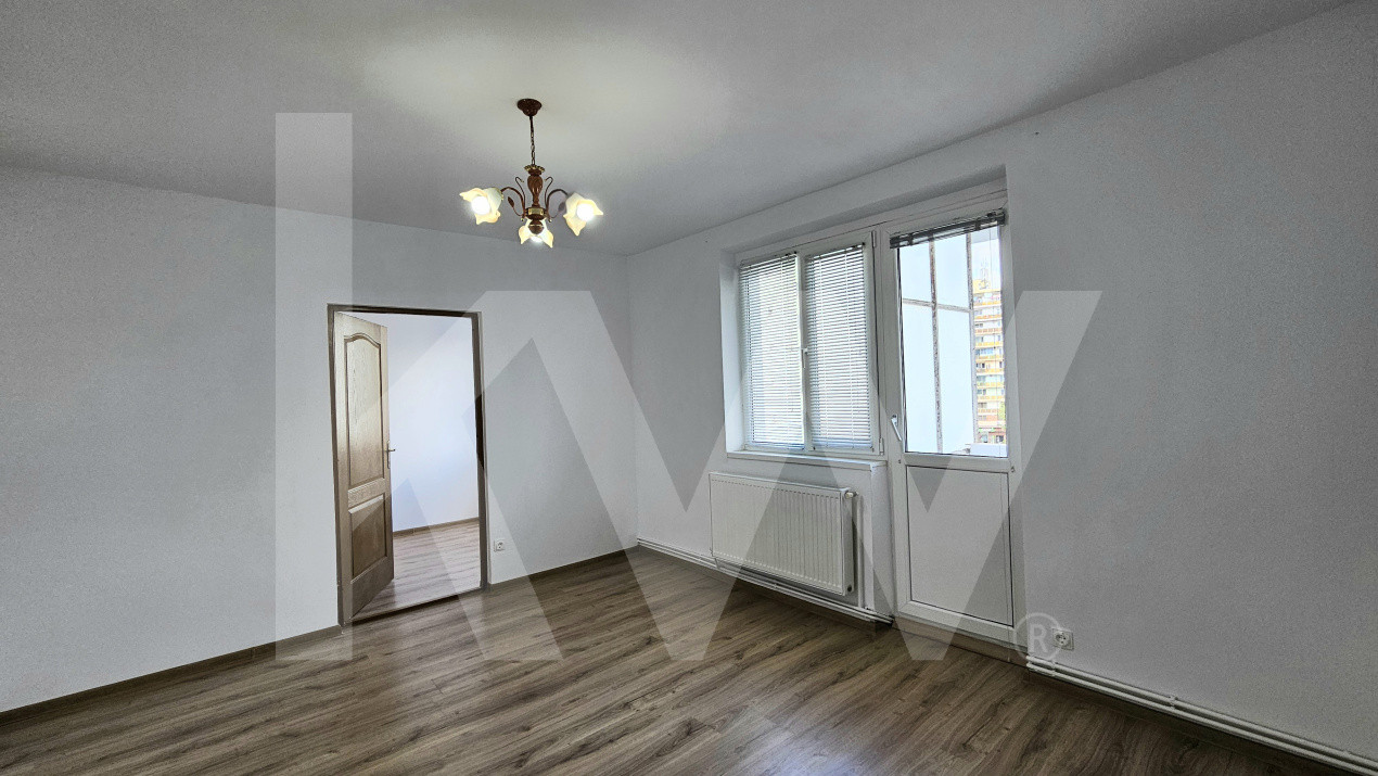 Apartament 2 camere cu geam la baie, 38,6 mpu, renovat 2025, Scoala nr. 6  Sibiu