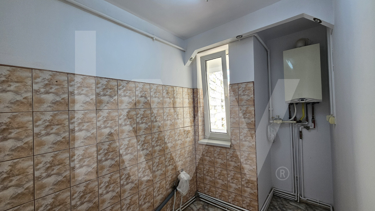 Apartament 2 camere cu geam la baie, 38,6 mpu, renovat 2025, Scoala nr. 6  Sibiu