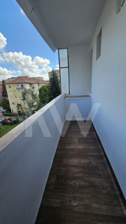 Apartament 2 camere cu geam la baie, 38,6 mpu, renovat 2025, Scoala nr. 6  Sibiu