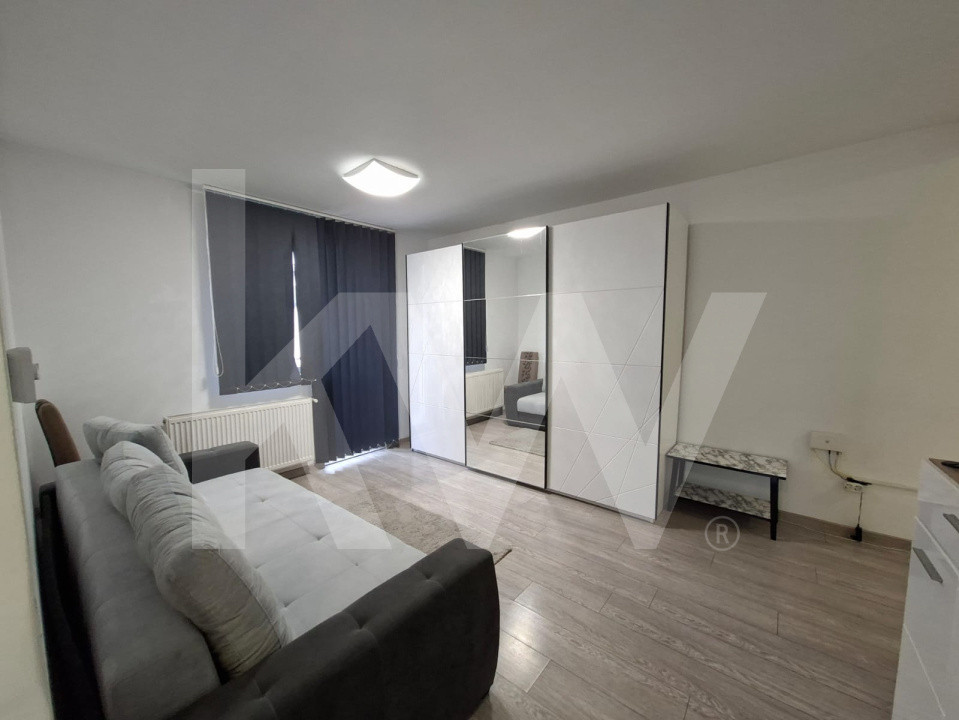 Studio modern de închiriat - complet mobilat și utillat 