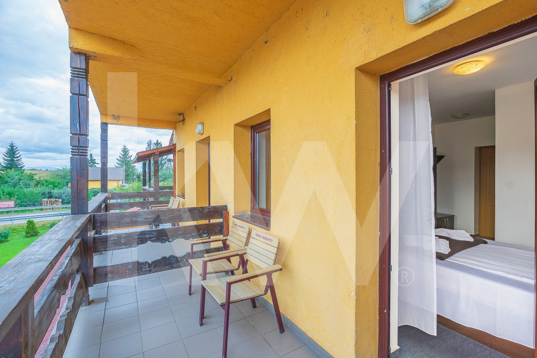 Pensiune cu restaurant, terasa, 14 camere, oportunitate de investitie turistica
