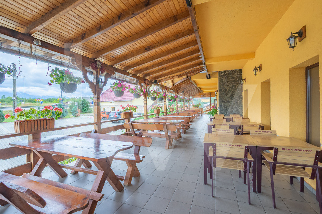 Pensiune cu restaurant, terasa, 14 camere, oportunitate de investitie turistica