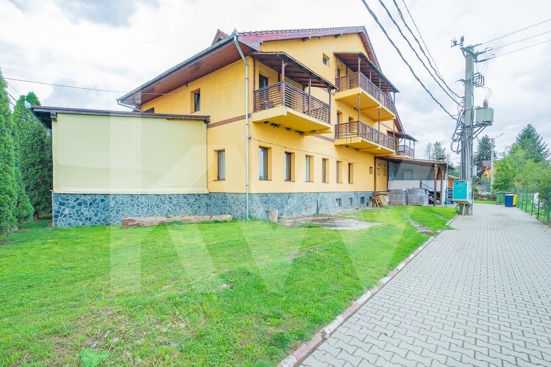Pensiune cu restaurant, terasa, 14 camere, oportunitate de investitie turistica