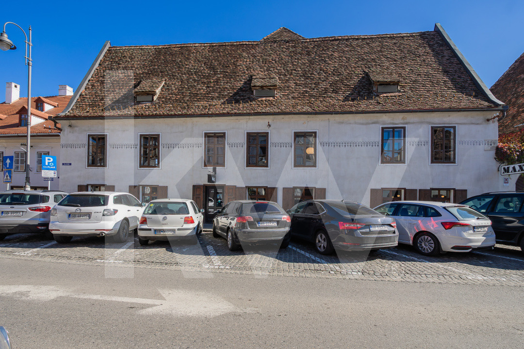 Investiție de prestigiu în Sibiu – clădire cu valoare istorică, Strada Ocnei