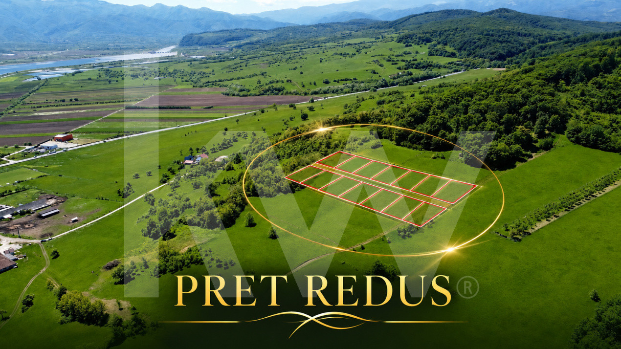 Bradu, Sibiu – terenuri 500 mp cu priveliște la munți și râu, doar 7.500 €