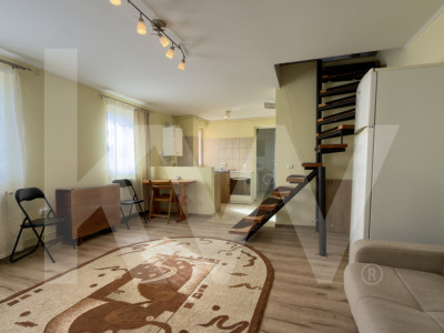 Închiriere apartament cu 3 camere pe două niveluri 