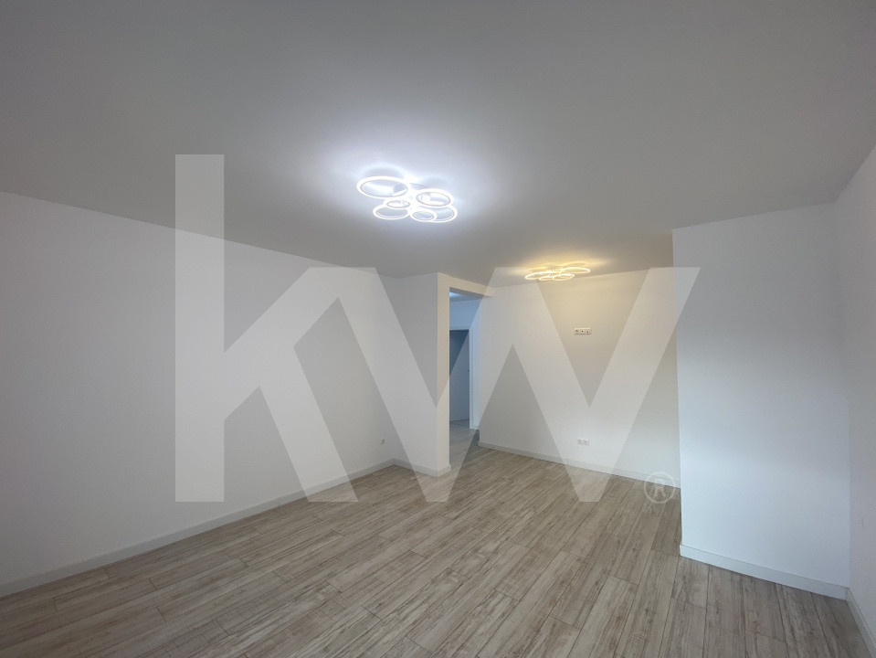 Apartament 3 camere balcon gradina finisat la cheie de vanzare Sibiu