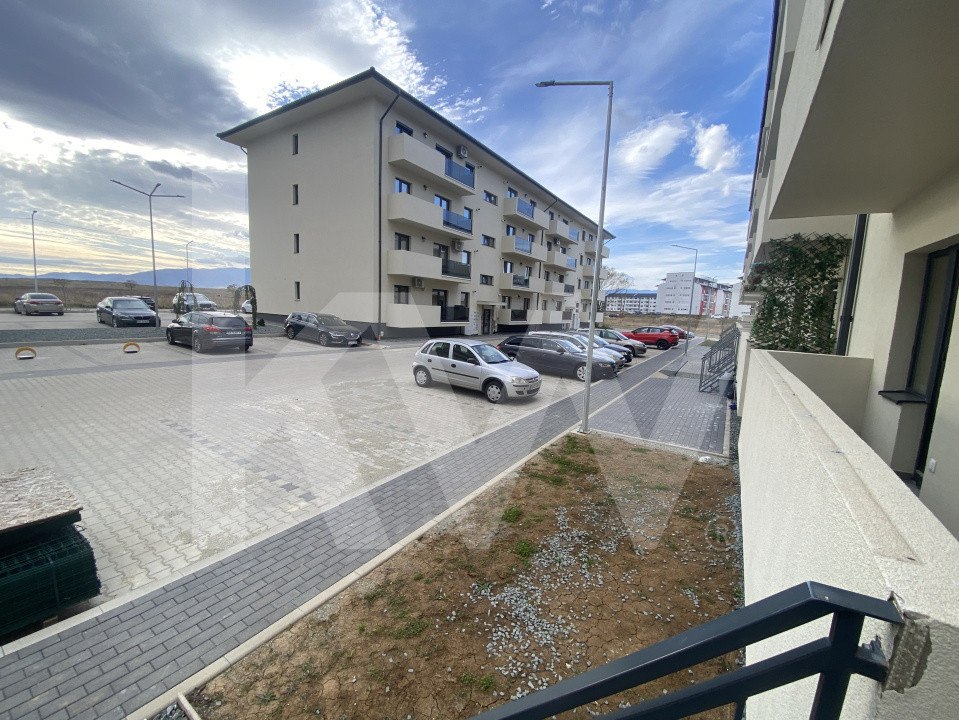 Apartament 3 camere balcon gradina finisat la cheie de vanzare Sibiu