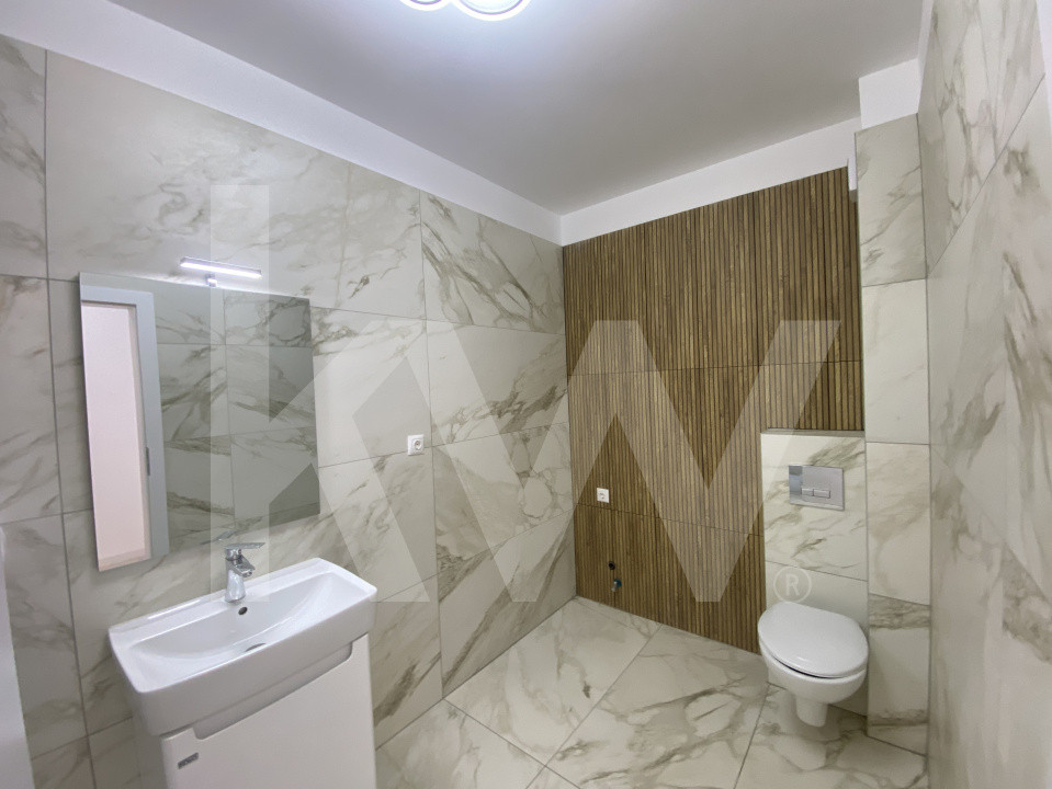 Apartament 3 camere balcon gradina finisat la cheie de vanzare Sibiu