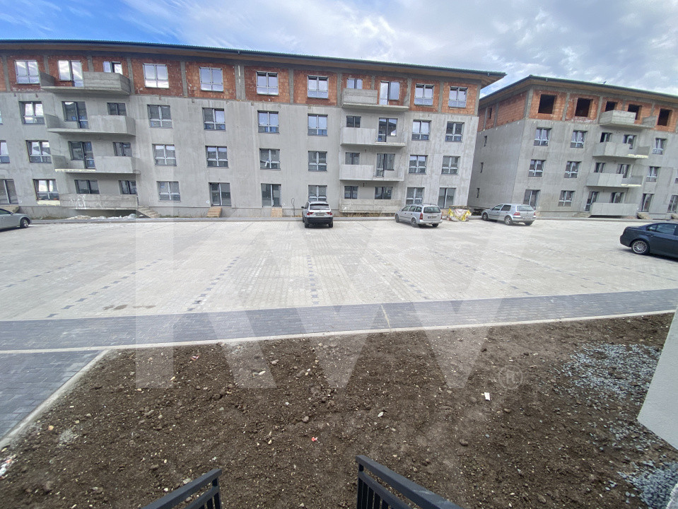 Apartament 3 camere balcon gradina finisat la cheie de vanzare Sibiu