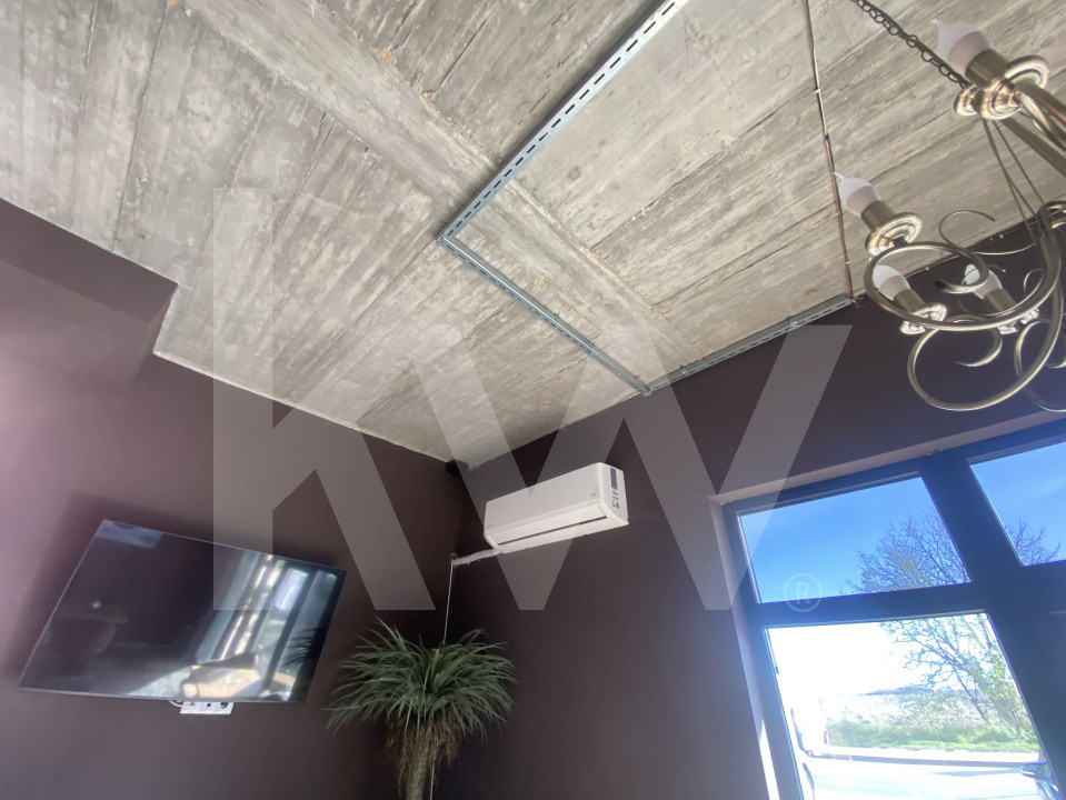 Spatiu comercial stradal 128mp terasa 120mp 8loc parcare Doamna Stanca