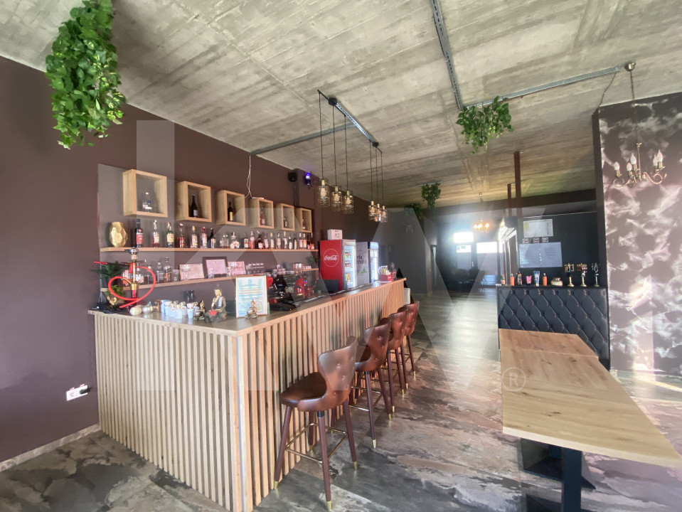 Spatiu comercial stradal 128mp terasa 120mp 8loc parcare Doamna Stanca