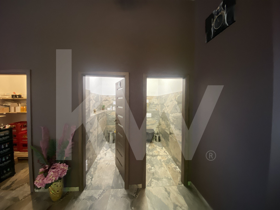 Spatiu comercial stradal 128mp terasa 120mp 8loc parcare Doamna Stanca