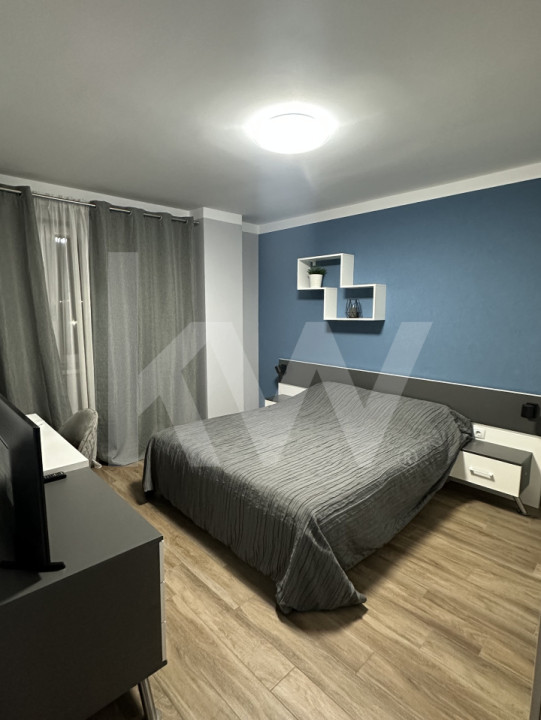 Apartament 2 camere, bucătărie separata, complet mobilat și utilat 