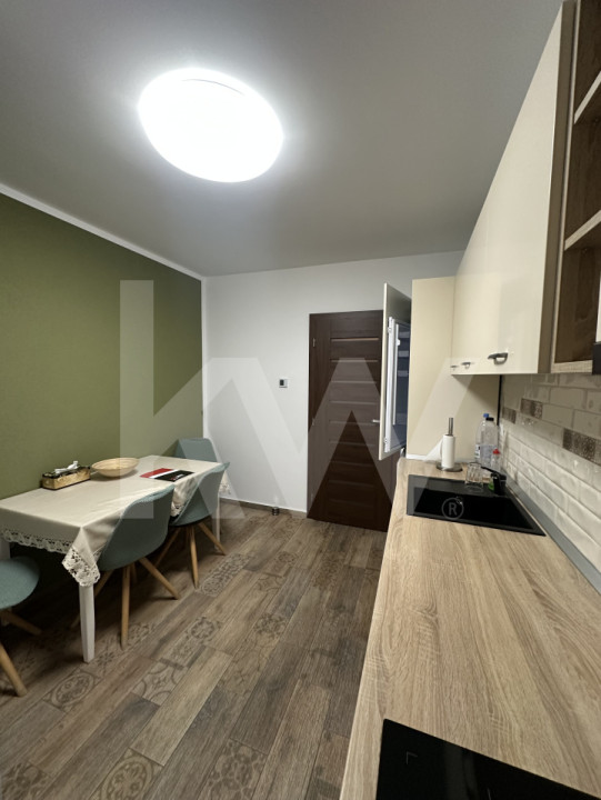 Apartament 2 camere, bucătărie separata, complet mobilat și utilat 