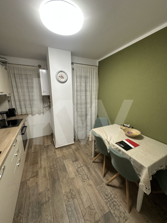 Apartament 2 camere, bucătărie separata, complet mobilat și utilat 