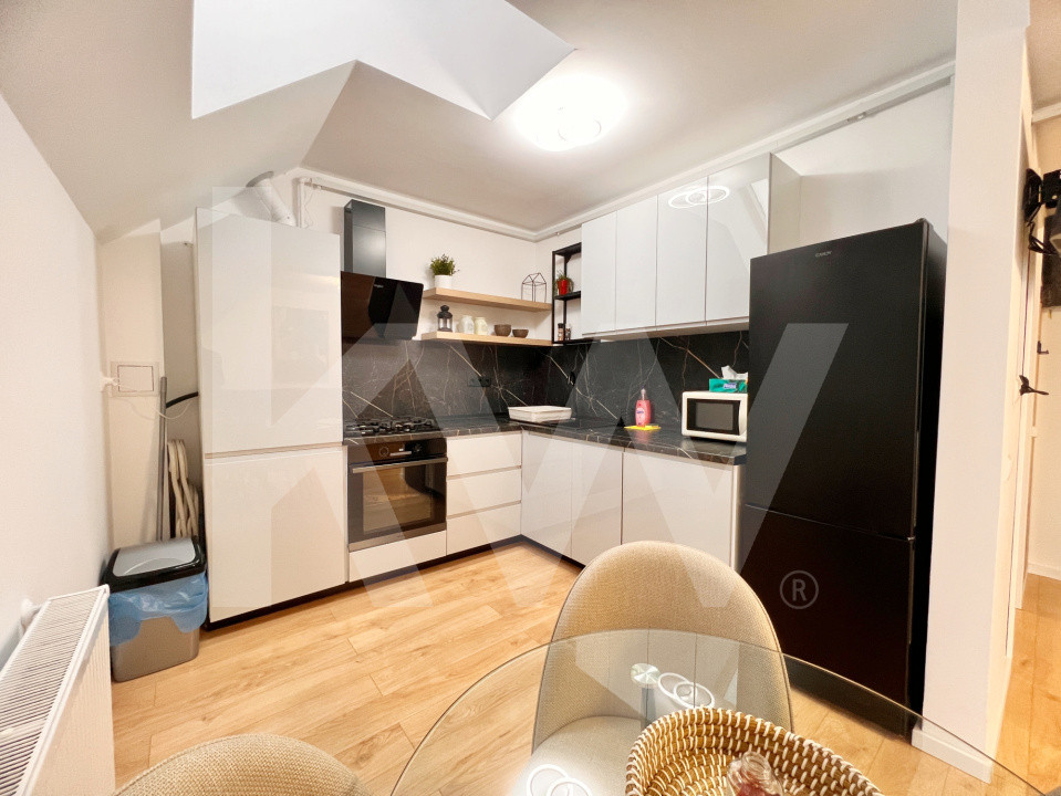 Ap. modern cu 3 cam. complet mobilat si utilat+loc de parcare-Kaufland