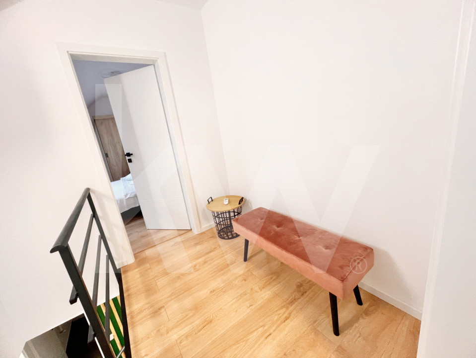 Ap. modern cu 3 cam. complet mobilat si utilat+loc de parcare-Kaufland